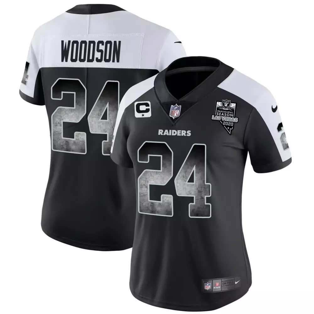 Charles Woodson Las Vegas Raiders Mitchell & Ness Women's Legacy Replica Jersey | Black | Fan Gear | For Women
