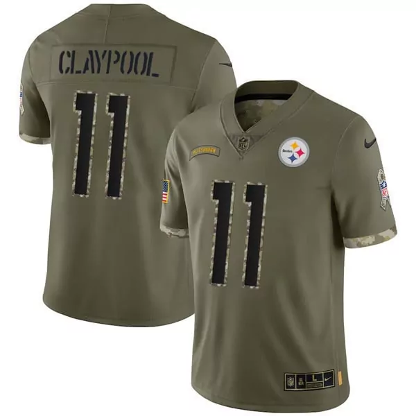Chase Claypool Pittsburgh Steelers Nike Youth Game Jersey | Black | Fan Gear for Youth Fans