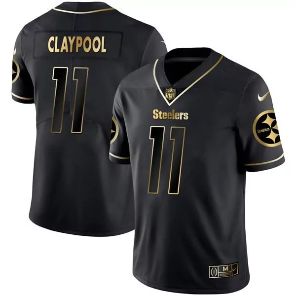 Chase Claypool Pittsburgh Steelers Nike Youth Game Jersey | Black | Fan Gear for Youth Fans