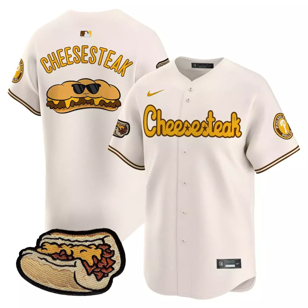 cheesesteak brown womens philadelphia phillies cheesesteak vapor premier limited jersey all stitched