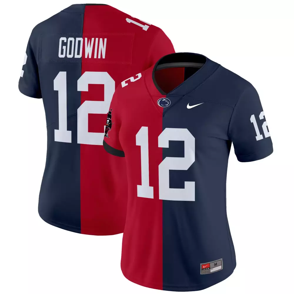 chris godwin women penn state nittany lions and philadelphia eagles split vapor limited jersey all stitched