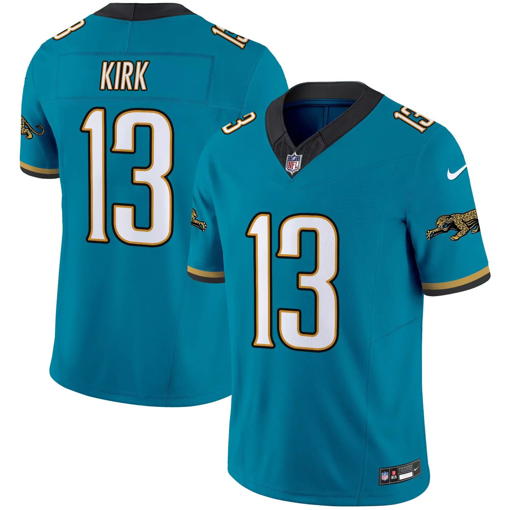 christian kirk men jacksonville jaguars black jersey all stitched