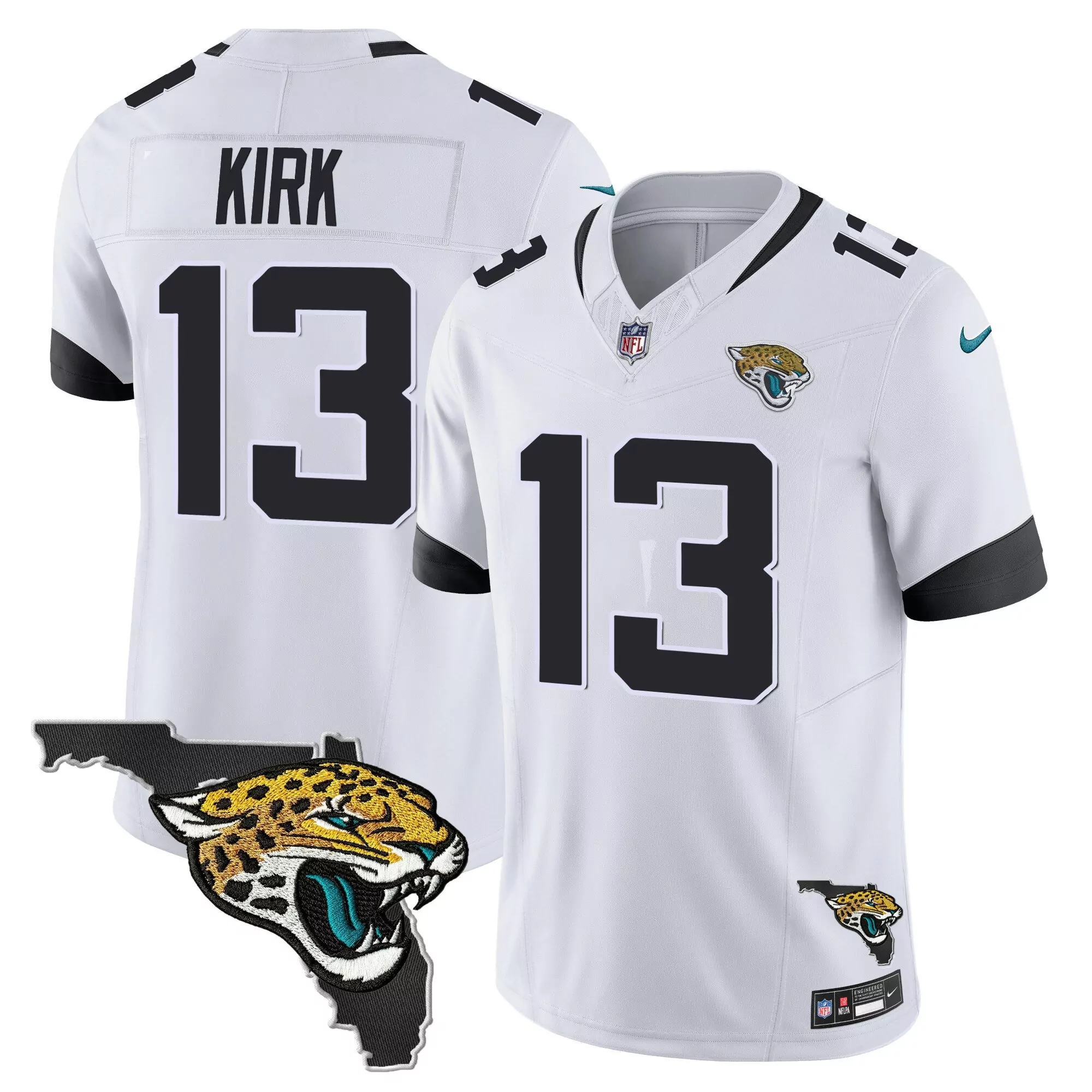 christian kirk men jacksonville jaguars black jersey all stitched