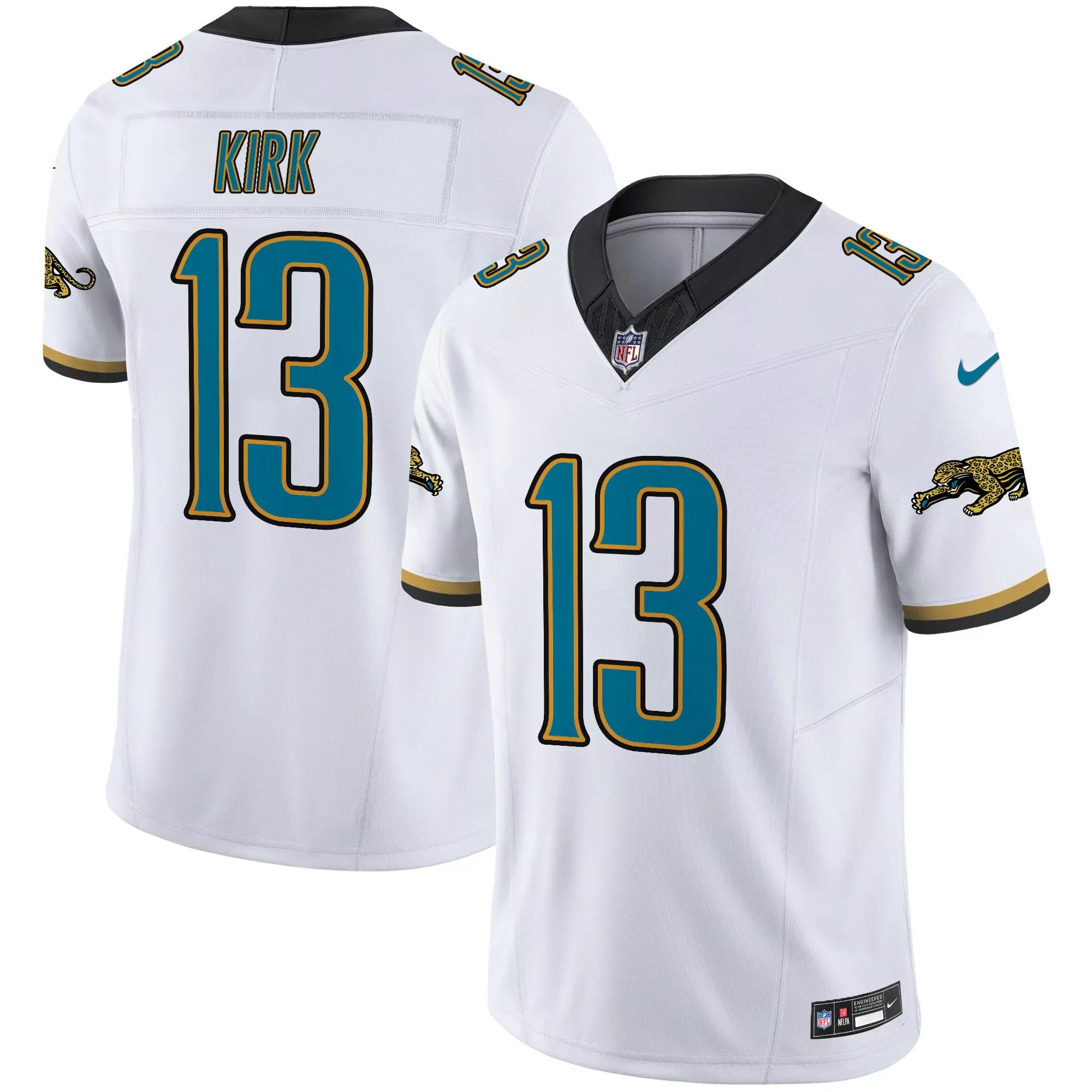christian kirk white mens jacksonville jaguars throwback vapor limited jersey all stitched