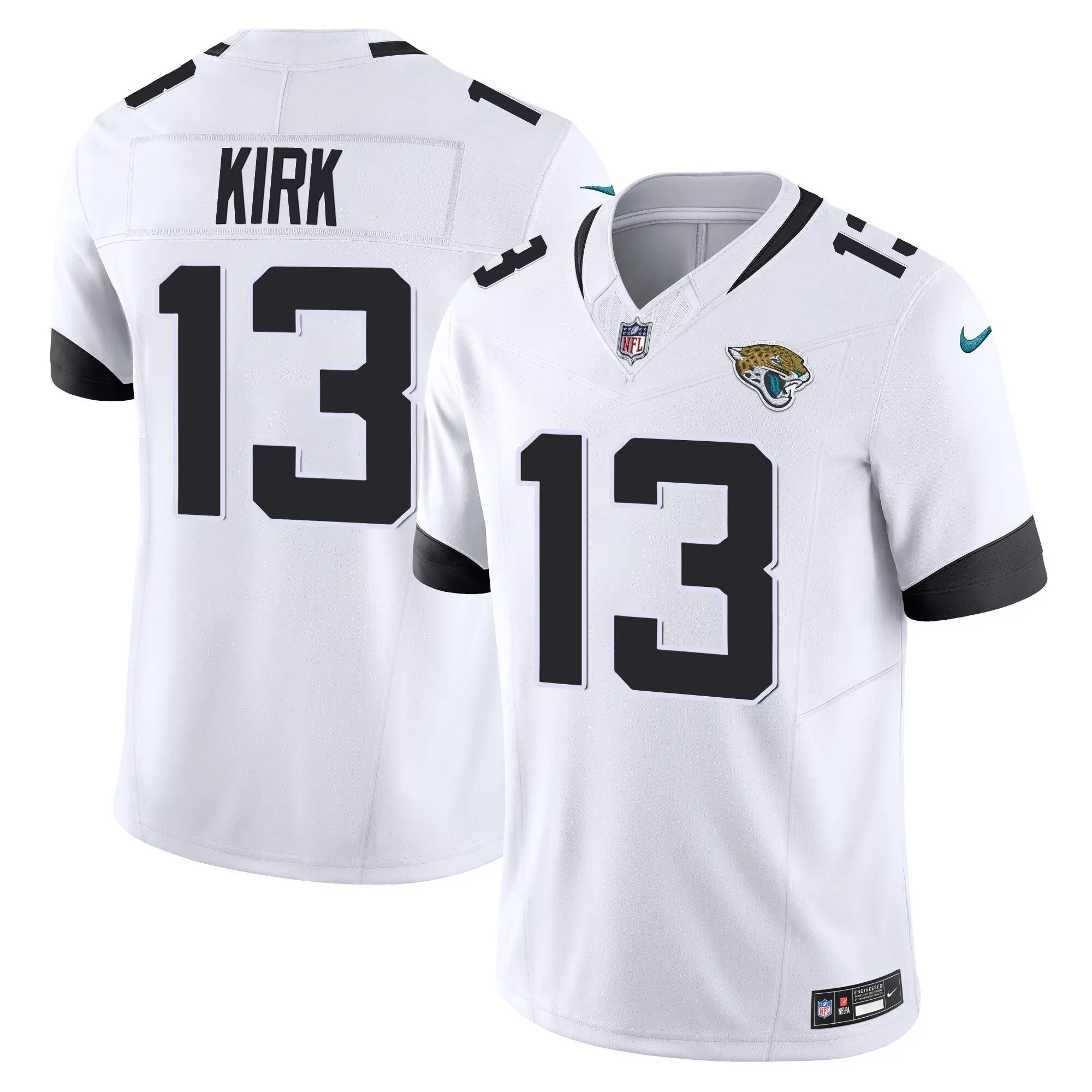 christian kirk white mens jacksonville jaguars throwback vapor limited jersey all stitched