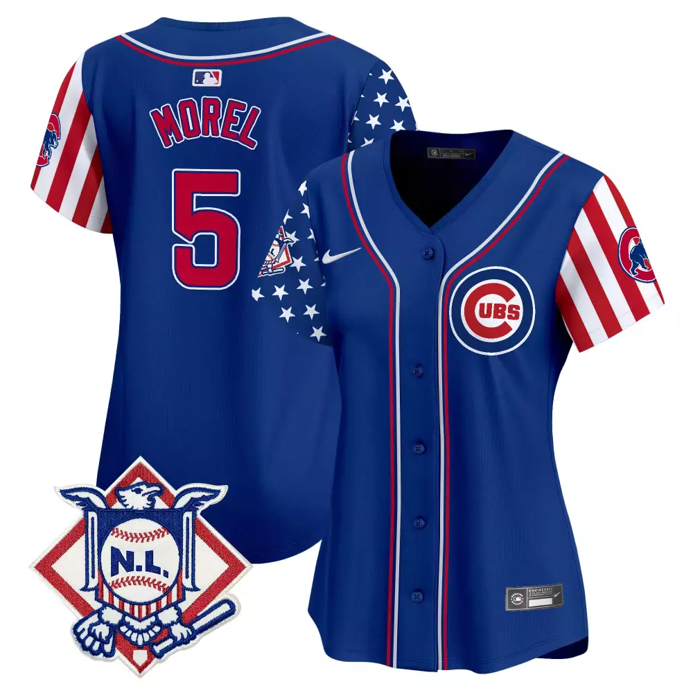 christopher morel royal unisex chicago cubs halloween skull pile vapor premier limited jersey printed