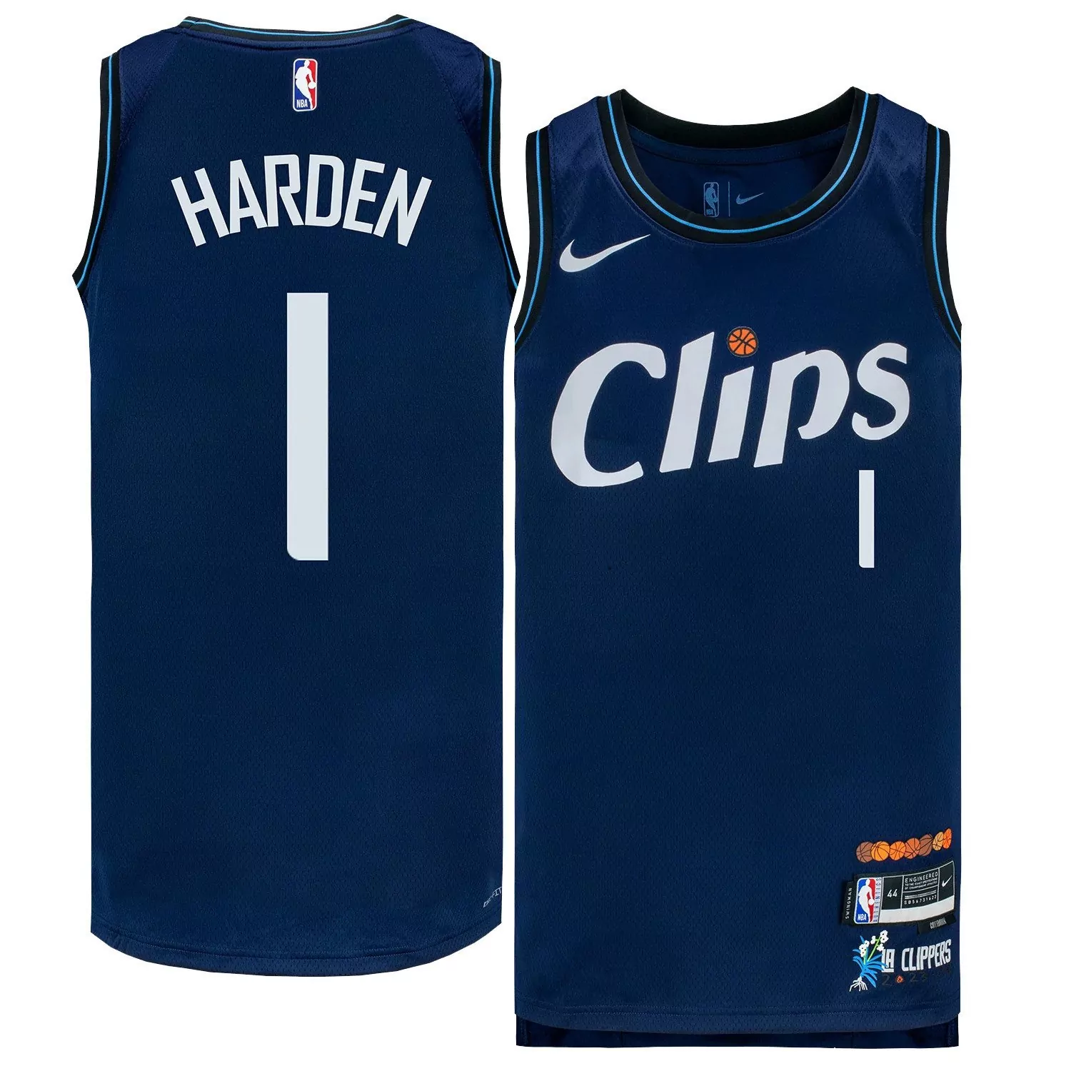 city edition men james harden 202324 los angeles clippers city edition jersey all stitched