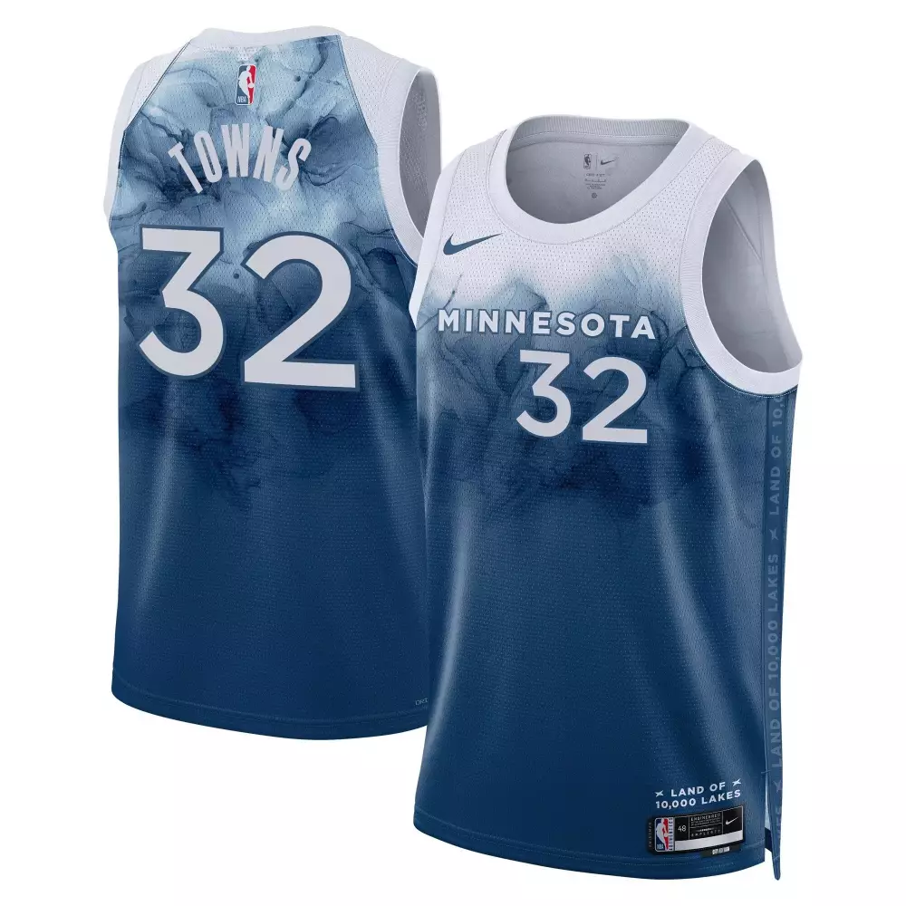 city edition men karlanthony towns minnesota timberwolves 2023 city edition jersey all stitched