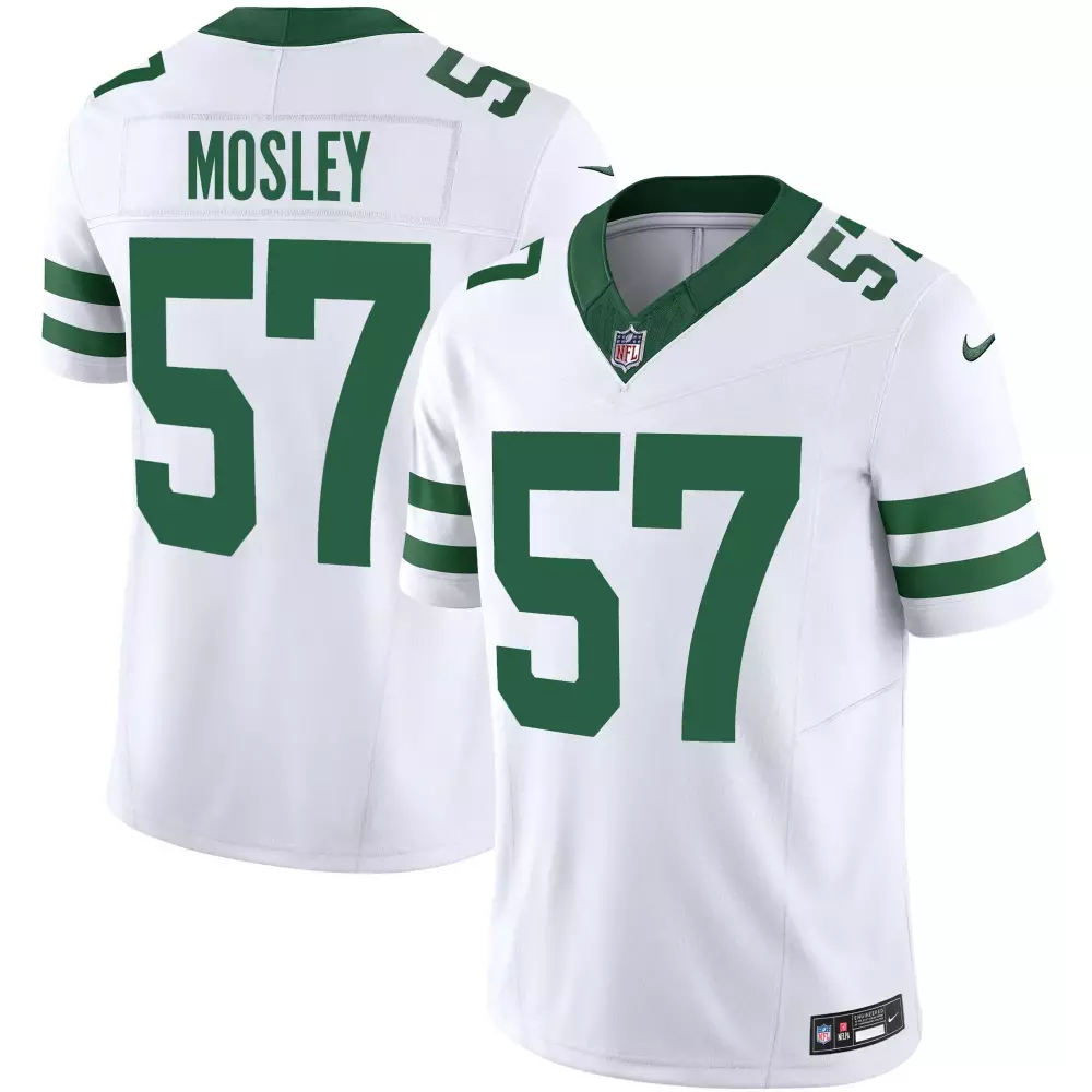 cj mosley white mens new york jets legacy limited jersey all stitched