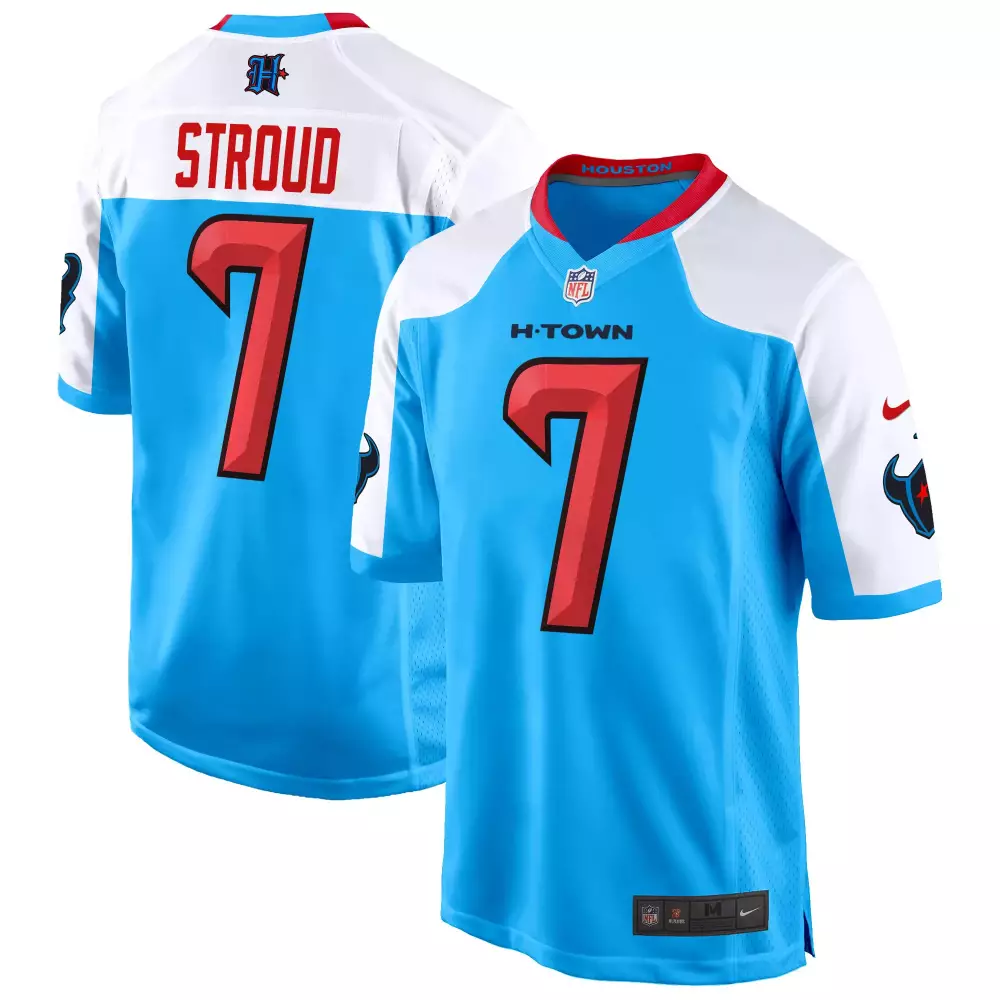 CJ Stroud Houston Texans 2024 Arctic Camo Salute to Service Jersey | Limited Edition Stitched | Fan Gear for Youth