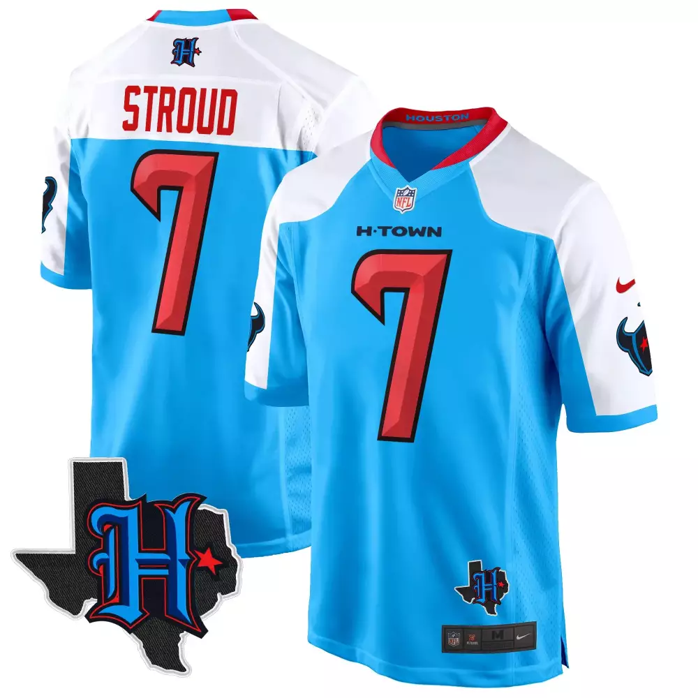 CJ Stroud Houston Texans 2024 Arctic Camo Salute to Service Jersey | Limited Edition Stitched | Fan Gear for Youth