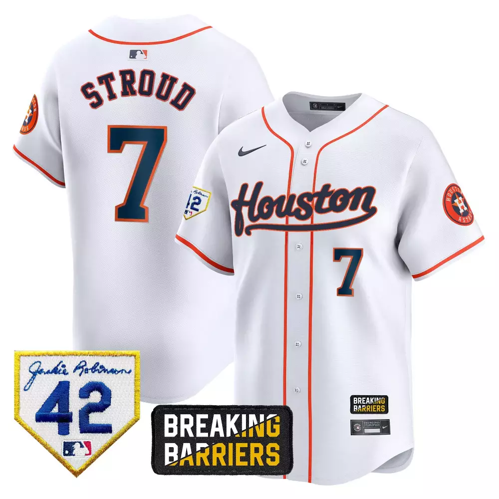 cj stroud home mens houston astros houston rodeo patch vapor premier limited jersey all stitched