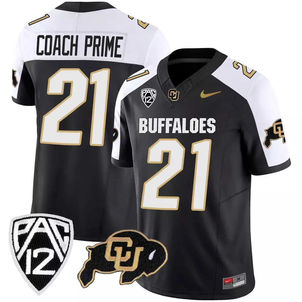 Coach Prime Alternate Men's Vapor Limited Jersey V4 | All Stitched Colorado Buffaloes | Game Day Outfit for Men, Women & Youth