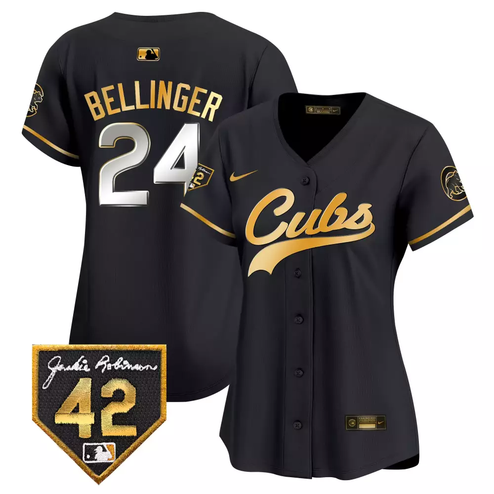cody bellinger black gold mens chicago cubs spring training illinois patch vapor premier limited jersey all stitched