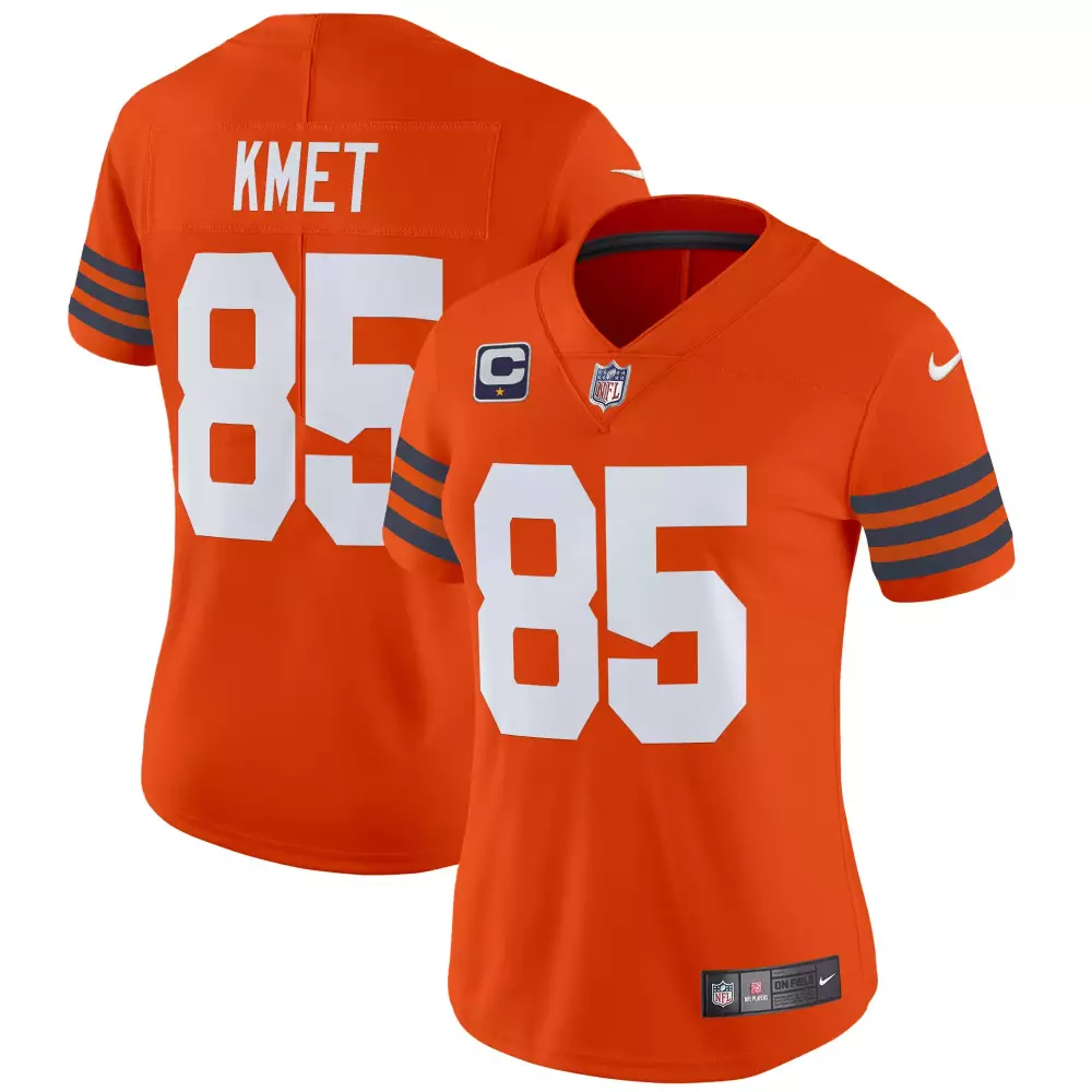 Cole Kmet Chicago Bears Youths Throwback Vapor Jersey | Stitched Design | Perfect for Game Day | For Men, Women & Youth