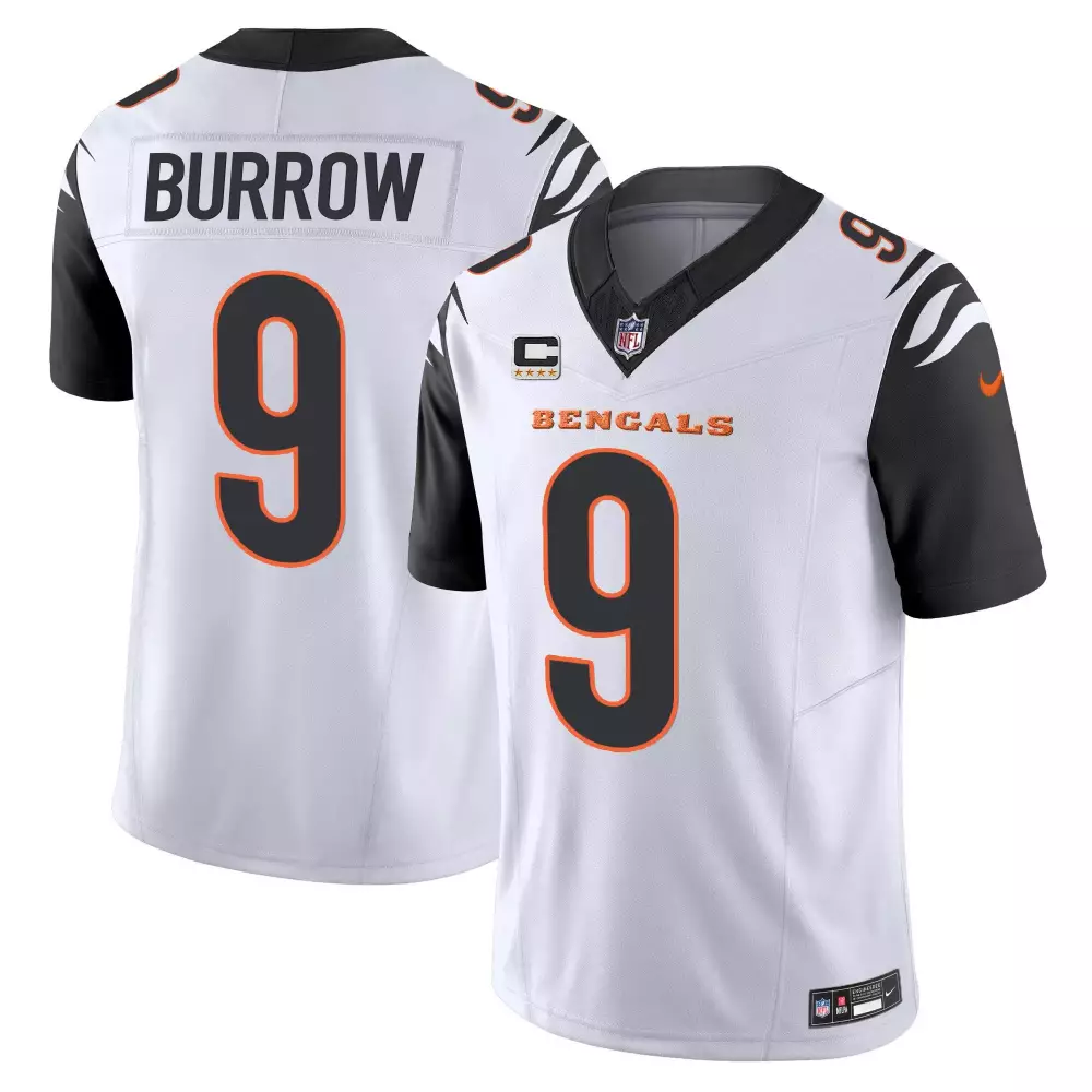 Joe Burrow 1 Cincinnati Bengals 2023 Women’s All Stitched Vapor Jersey | Black | For Men, Women & You