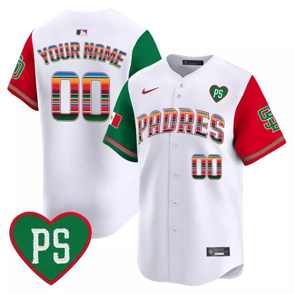 color sleeves men san diego padres mexico for peter patch vapor premier limited custom jersey all stitched