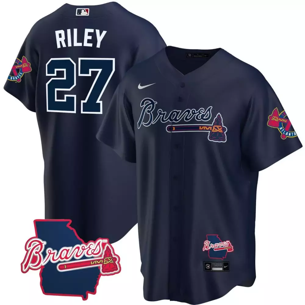 cool atliens men atlanta braves atliens the a baseball custom jersey all stitched