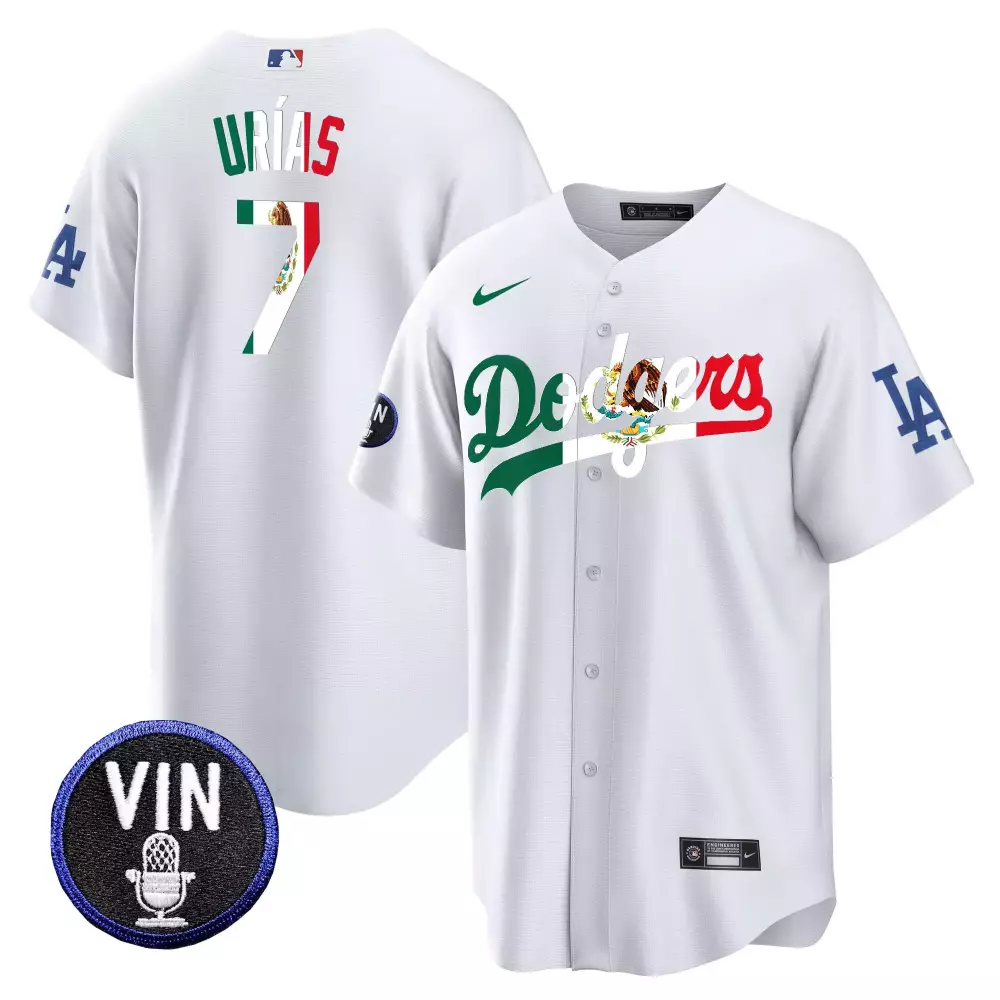 JD Martinez Mexico Vapor Premier Limited Jersey V3 | Green Los Angeles Dodgers | Fan Gear | For Men, Women & Youth
