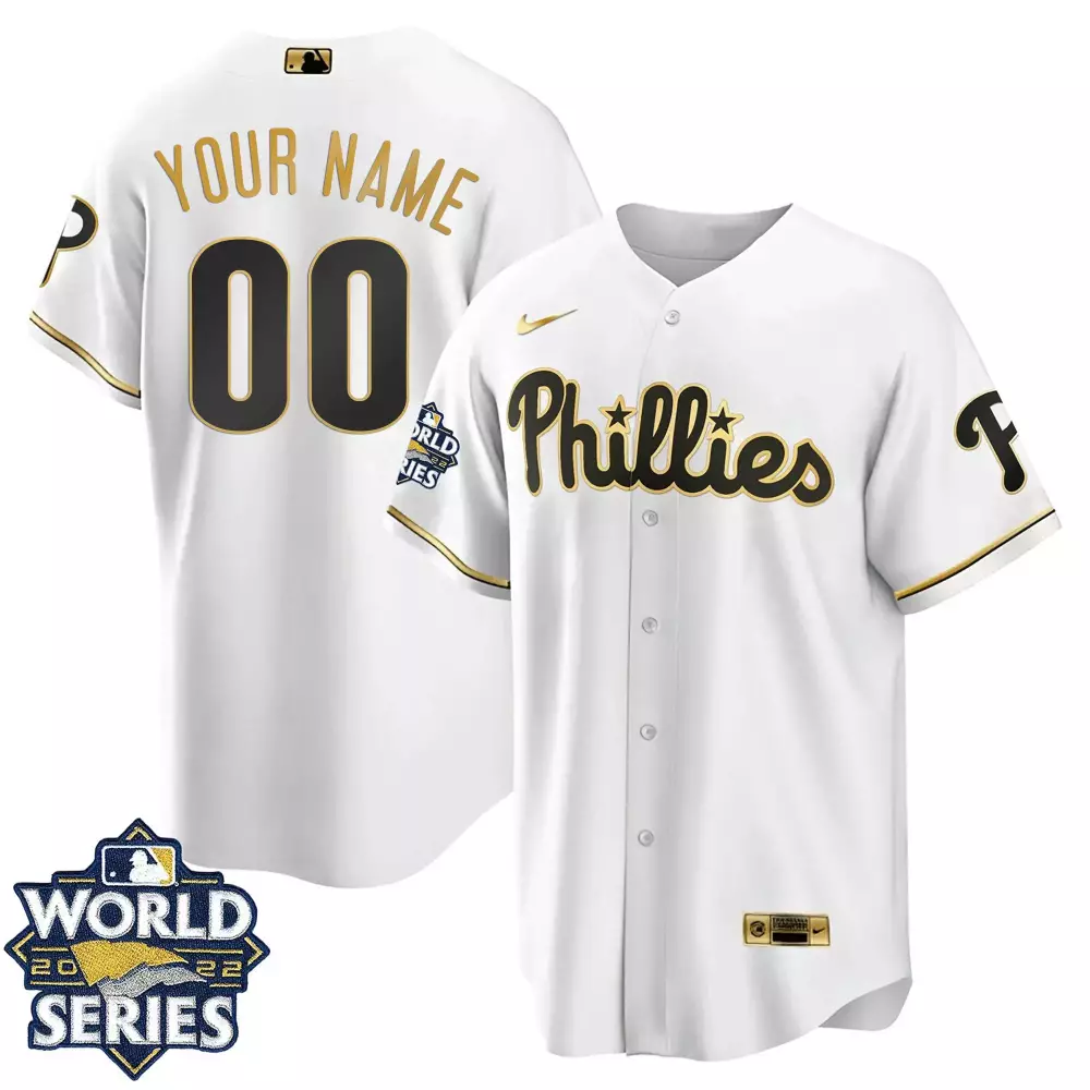 cool red men bryce harper philadelphia phillies 2023 postseason patch jersey all stitched