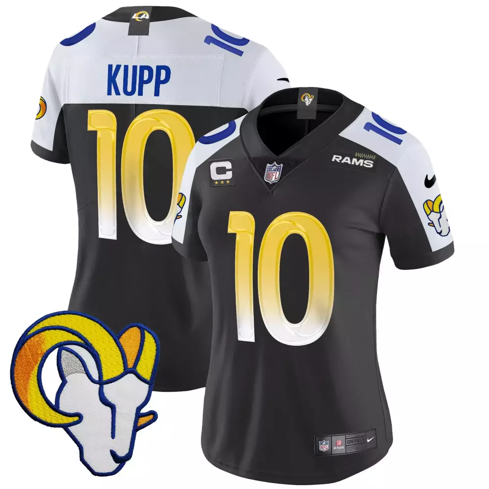 cooper kupp black alternate mens los angeles rams vapor limited jersey v2 all stitched