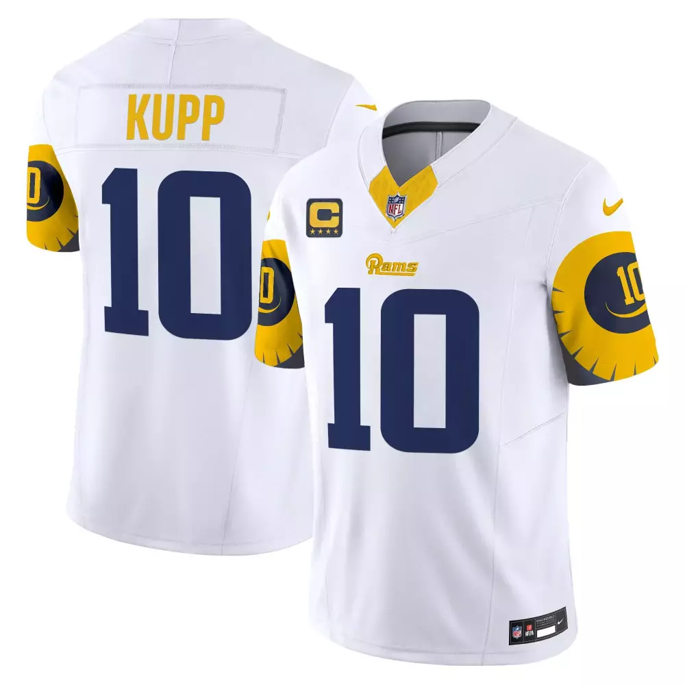 cooper kupp white mens los angeles rams special vapor limited jersey all stitched