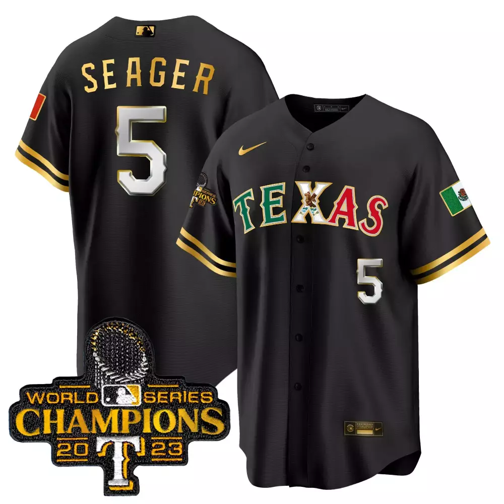 Corey Seager Baby Blue Youth Texas Rangers 2023 World Series Champions Jersey | All Stitched | Fan Gear for Youth, Men & Women
