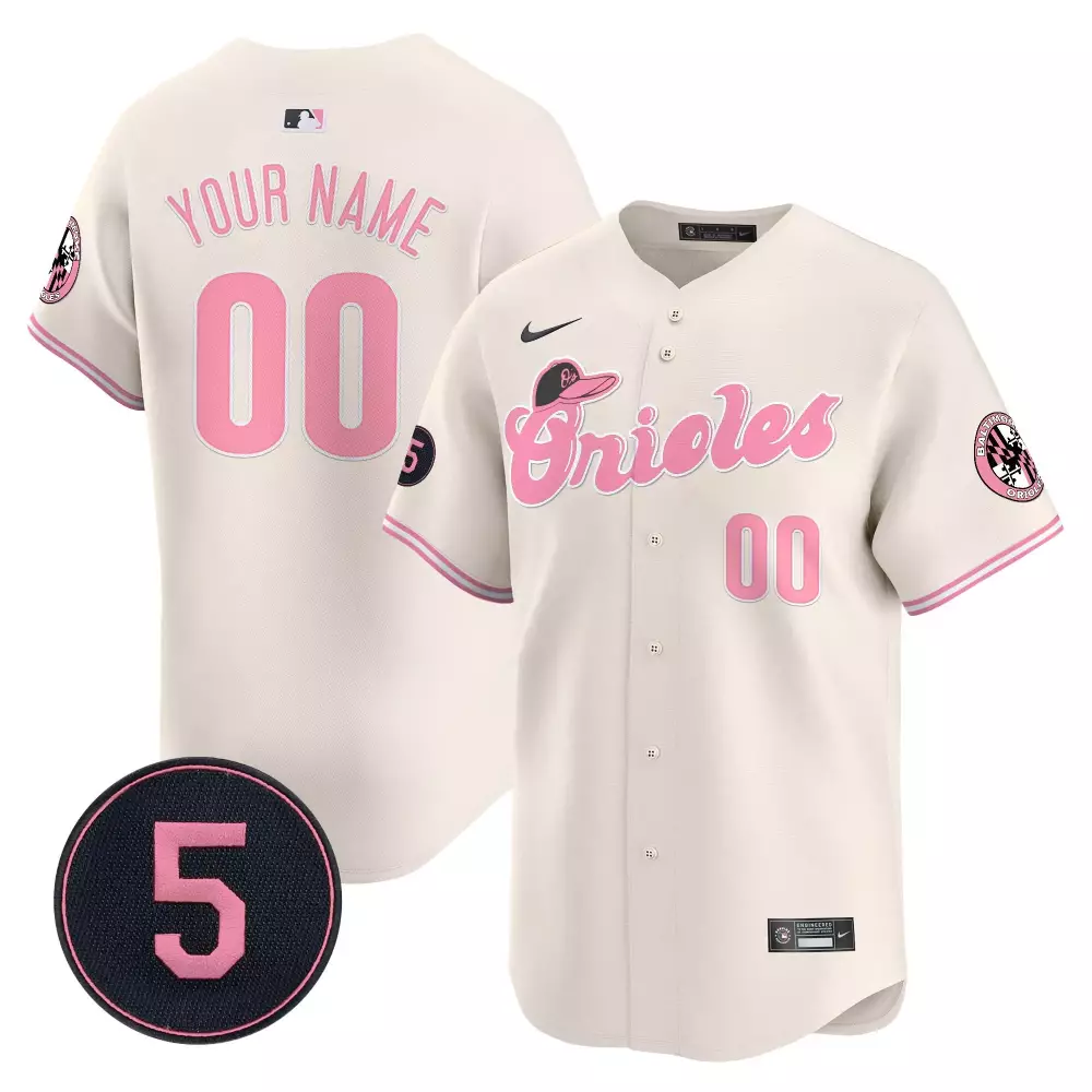 cream men baltimore orioles robinson patch vapor premier limited custom jersey v8 stitched