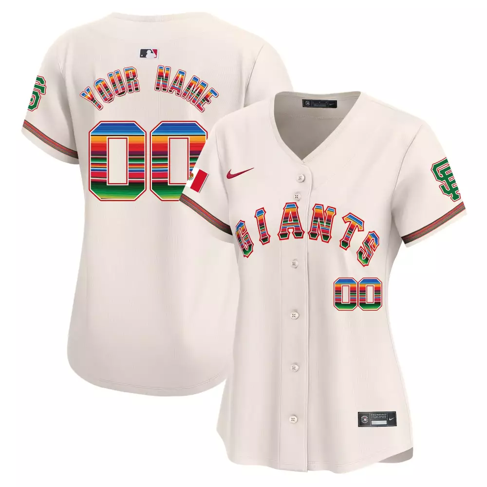 cream women san francisco giants bubblegum pink vapor premier limited custom jersey all stitched