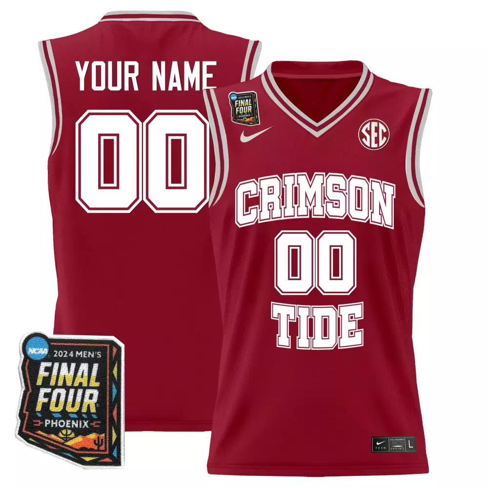 crimson youth 7 nick saban alabama crimson tide 7x champions patch gold trim jersey all stitched