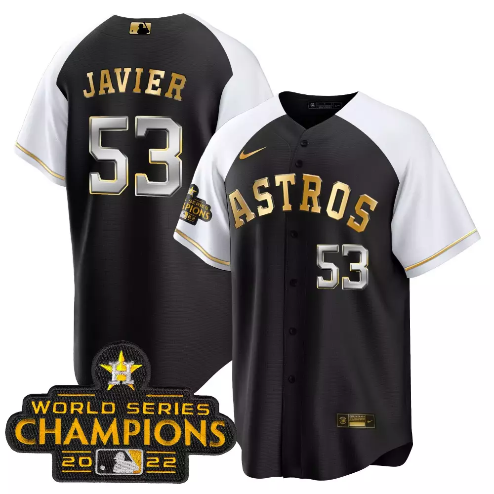Cristian Javier Astros 2023 Space City Champions Flex Jersey | Stitched Alternate Style | Limited Edition Fan Gear for Youth