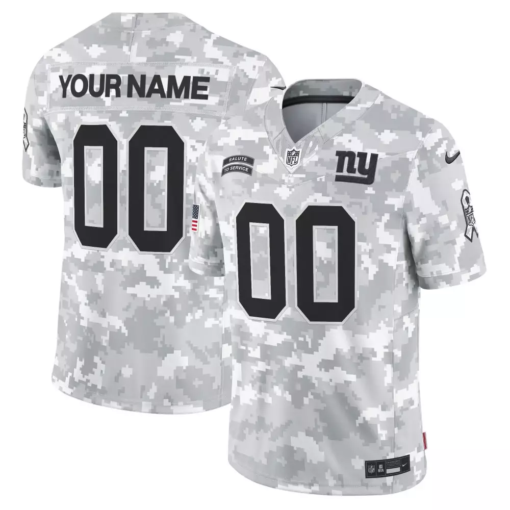 color sleeve women new york giants custom name and number vapor jersey all stitched