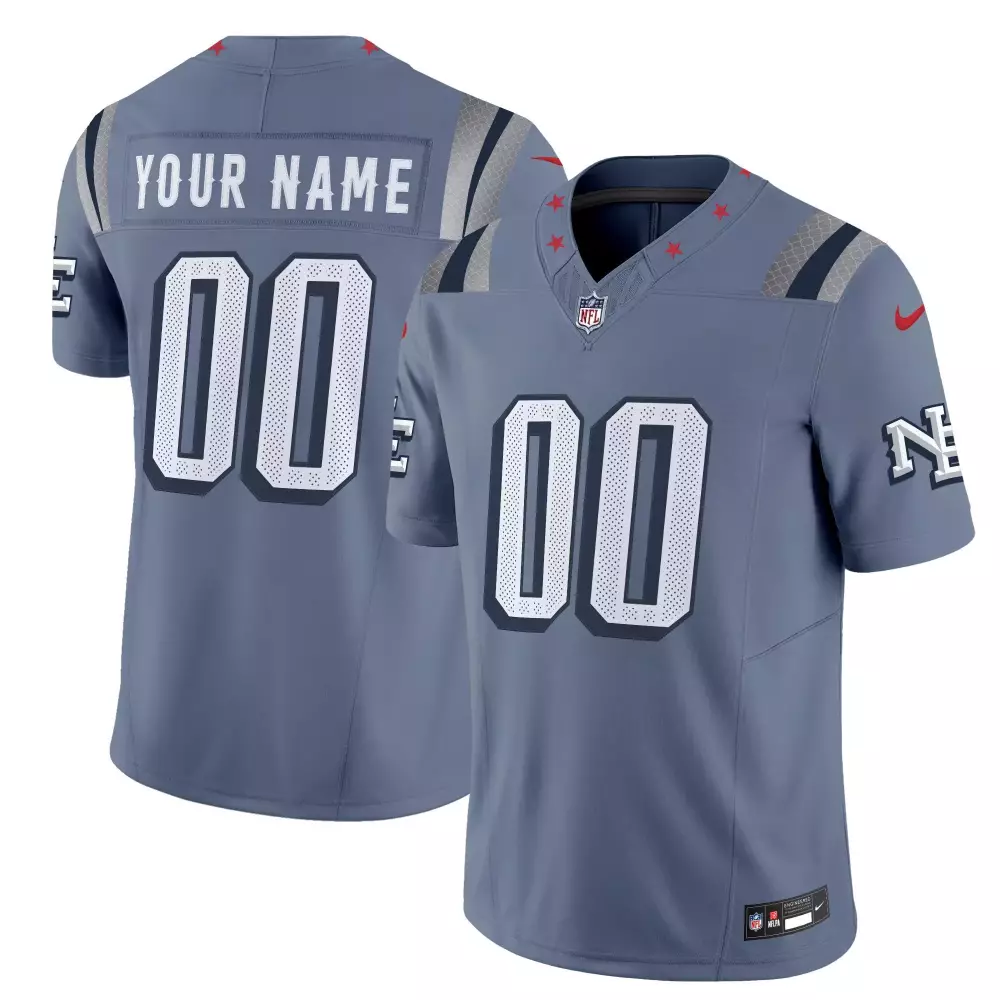 custom men new england patriots 2025 rivalries vapor limited custom jersey all stitched
