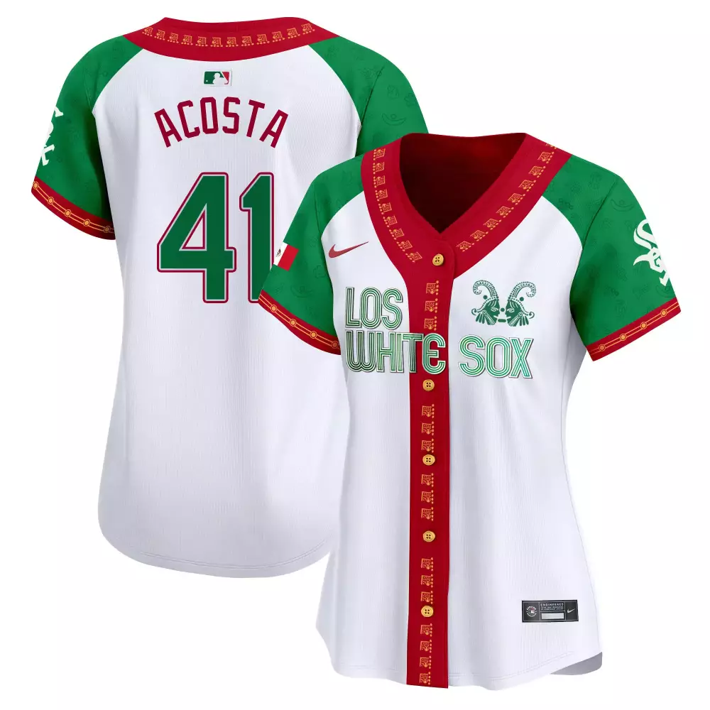 cy acosta alternate mens chicago white sox mexico vapor premier limited jersey v2 all stitched