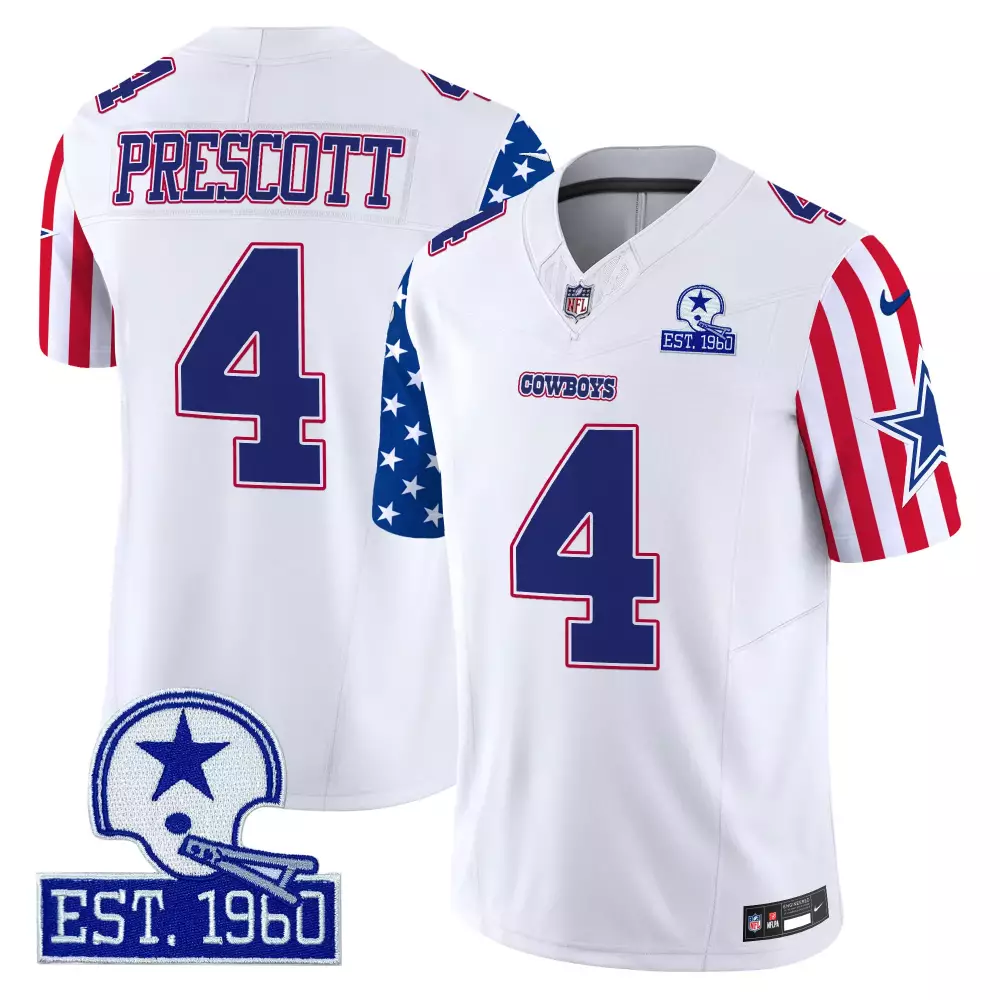 Dak Prescott Cowboys American Style Vapor Limited Jersey | Stitched Fan Gear | For Men, Women & Youth