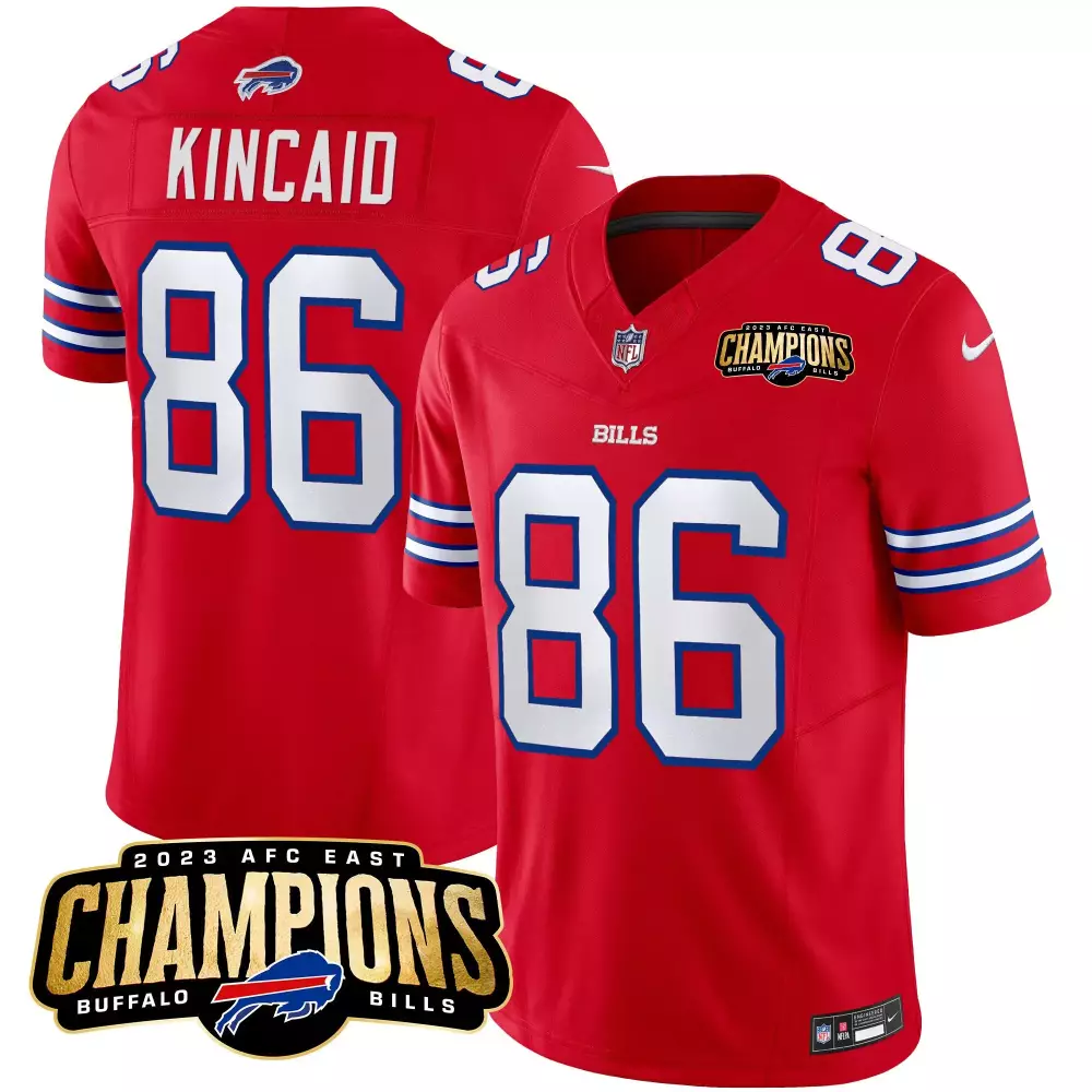 dalton kincaid men dalton kincaid buffalo bills red jersey all stitched