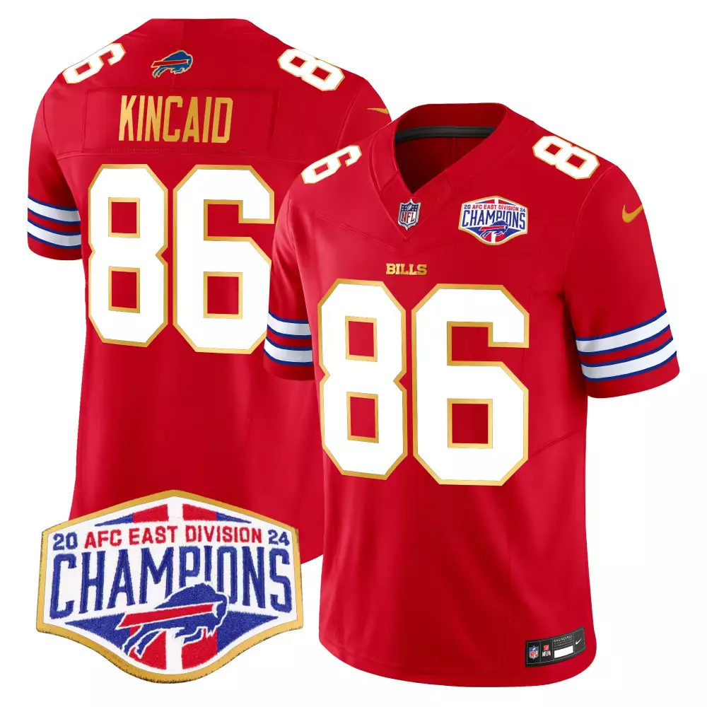 dalton kincaid men dalton kincaid buffalo bills red jersey all stitched