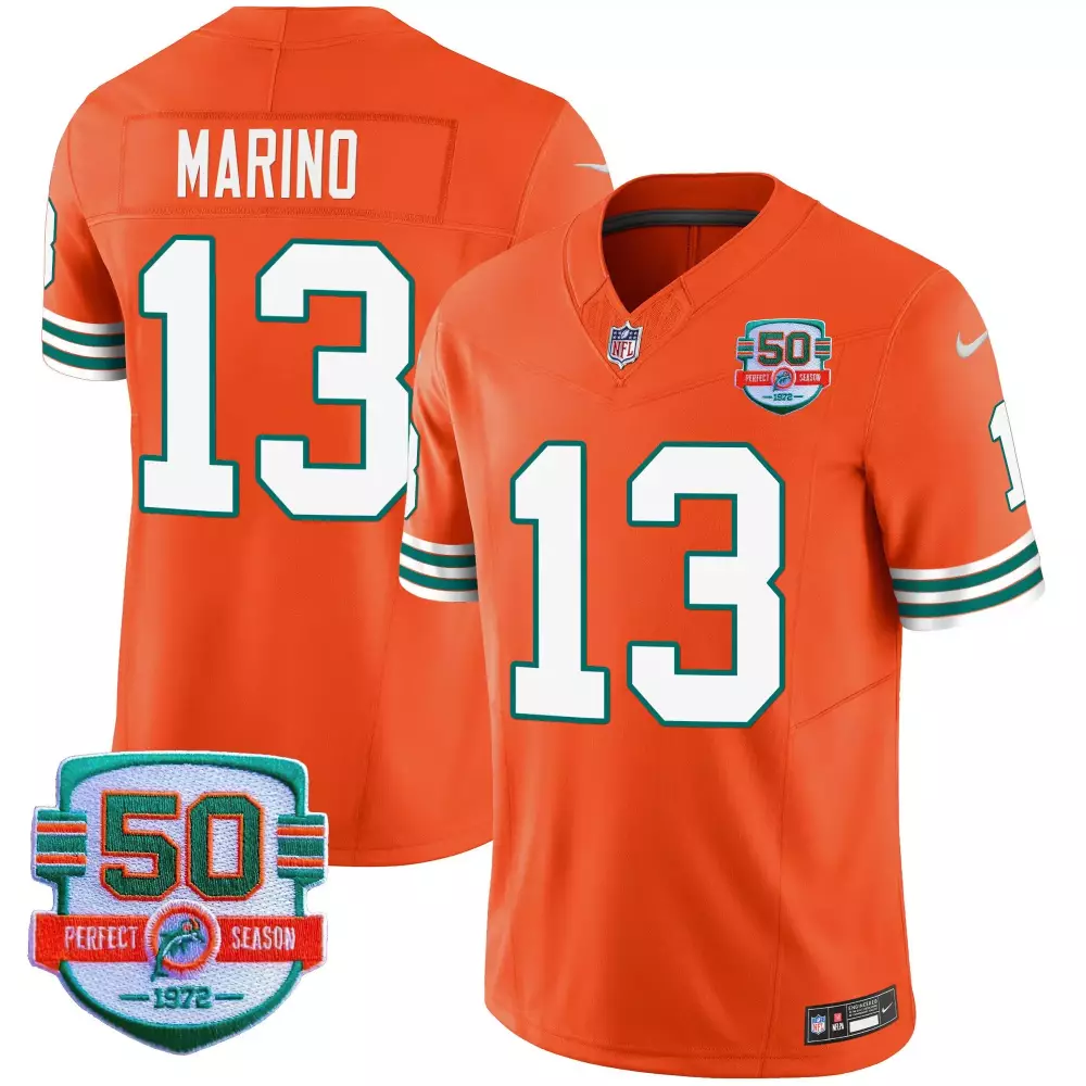Dan Marino Miami Dolphins Throwback Black Vapor Jersey | Shula 347 Patch | Stitched Fan Gear for Men, Women & Youth