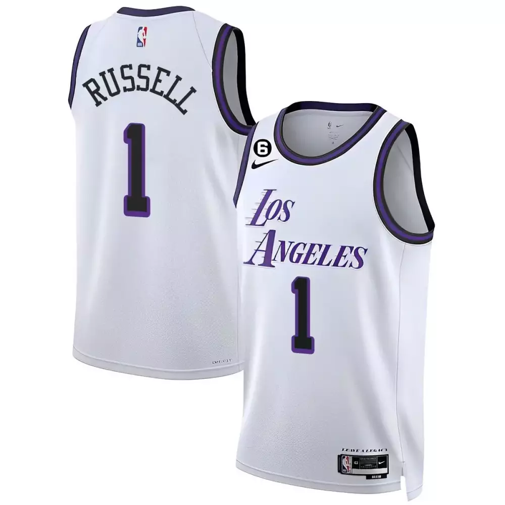 dangelo russell city mens los angeles lakers 2023 jersey collection all stitched