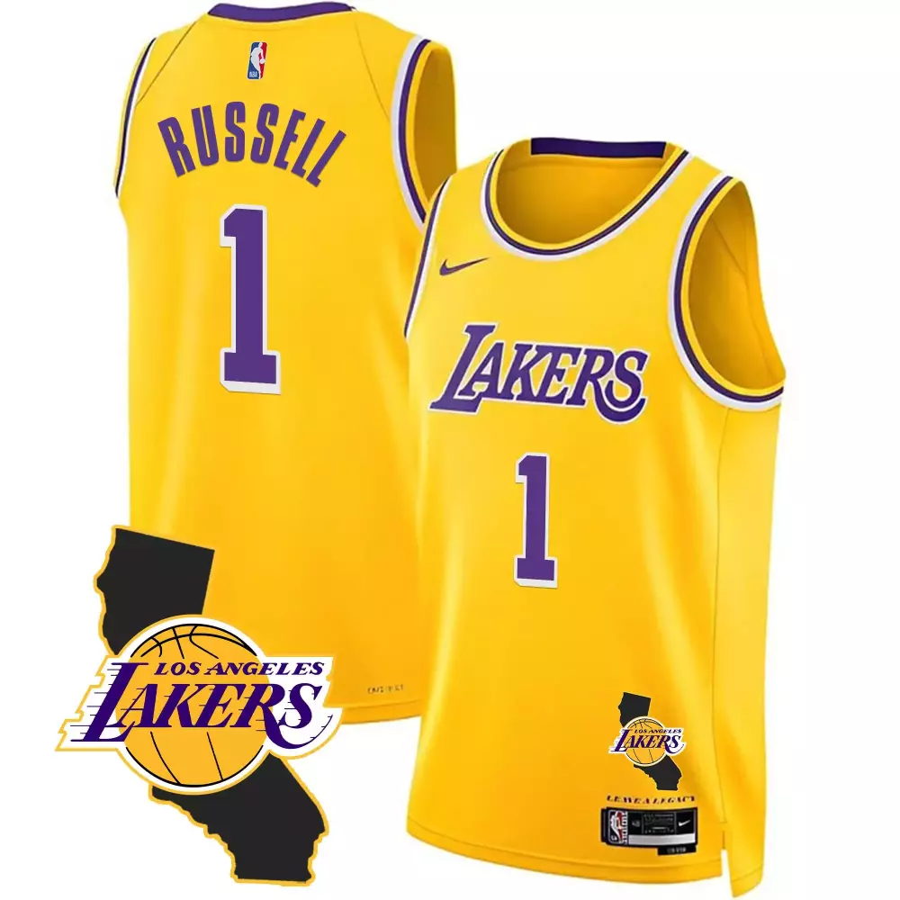 dangelo russell city mens los angeles lakers 2023 jersey collection all stitched