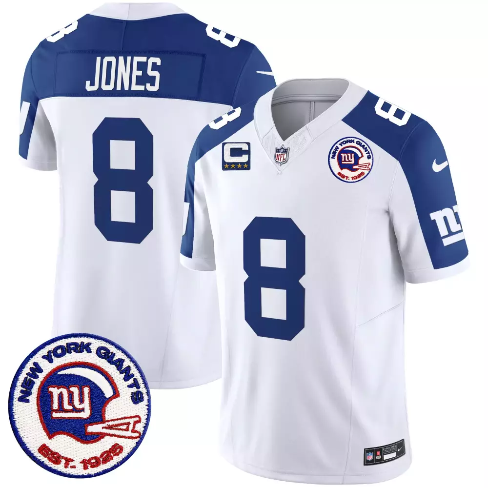 daniel jones black mens san francisco giants est 1925 patch vapor limited jersey all stitched