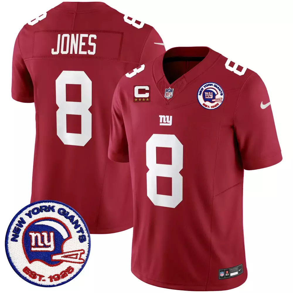daniel jones black mens san francisco giants est 1925 patch vapor limited jersey all stitched