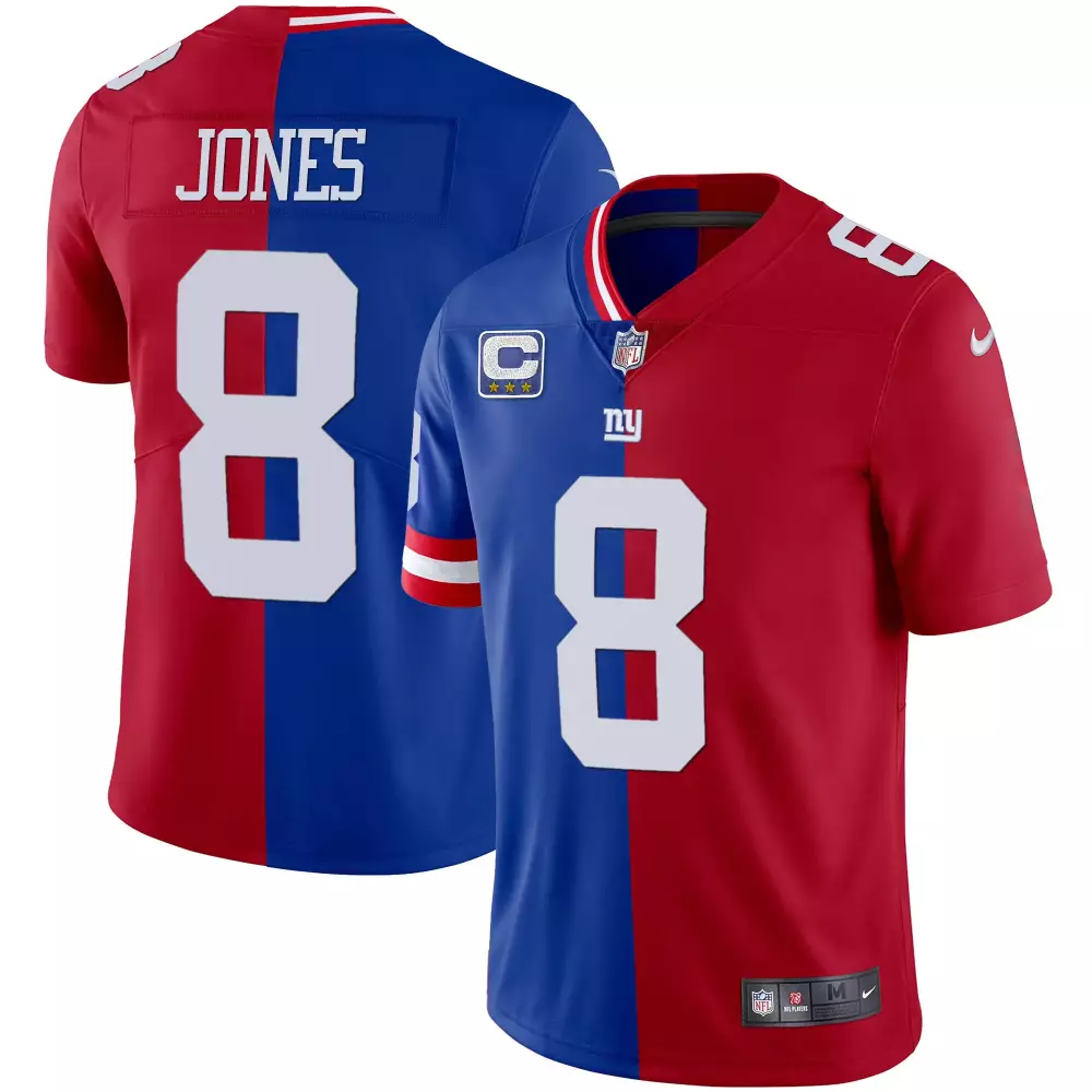 Daniel Jones Royal Player Jersey | New York Giants 2023 | Fan Gear for Men, Women & Youth