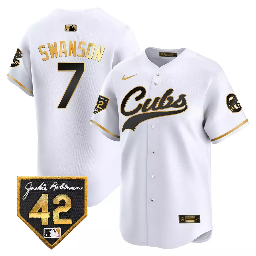 Custom Cubs 00 White Stitched Vapor Jersey | Colorful Design for Men, Women & Youth