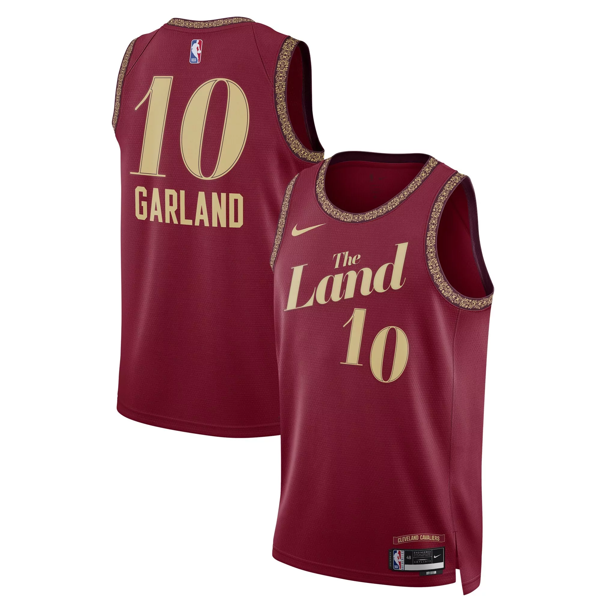 association men cleveland cavaliers swingman custom jersey v2 all stitched