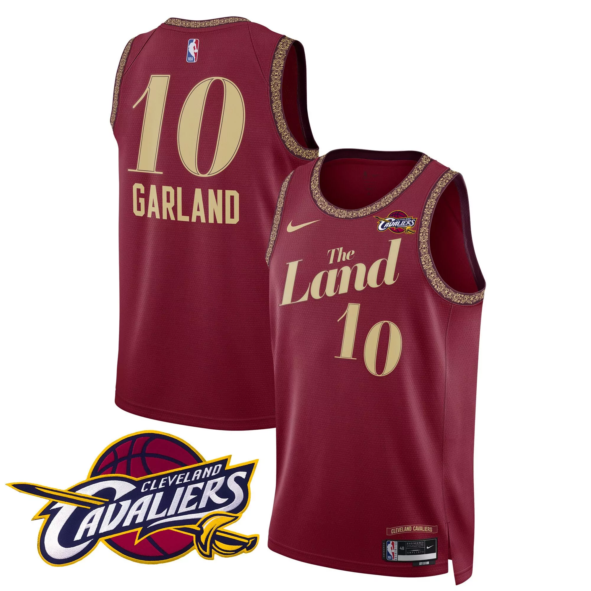 association men cleveland cavaliers swingman custom jersey v2 all stitched