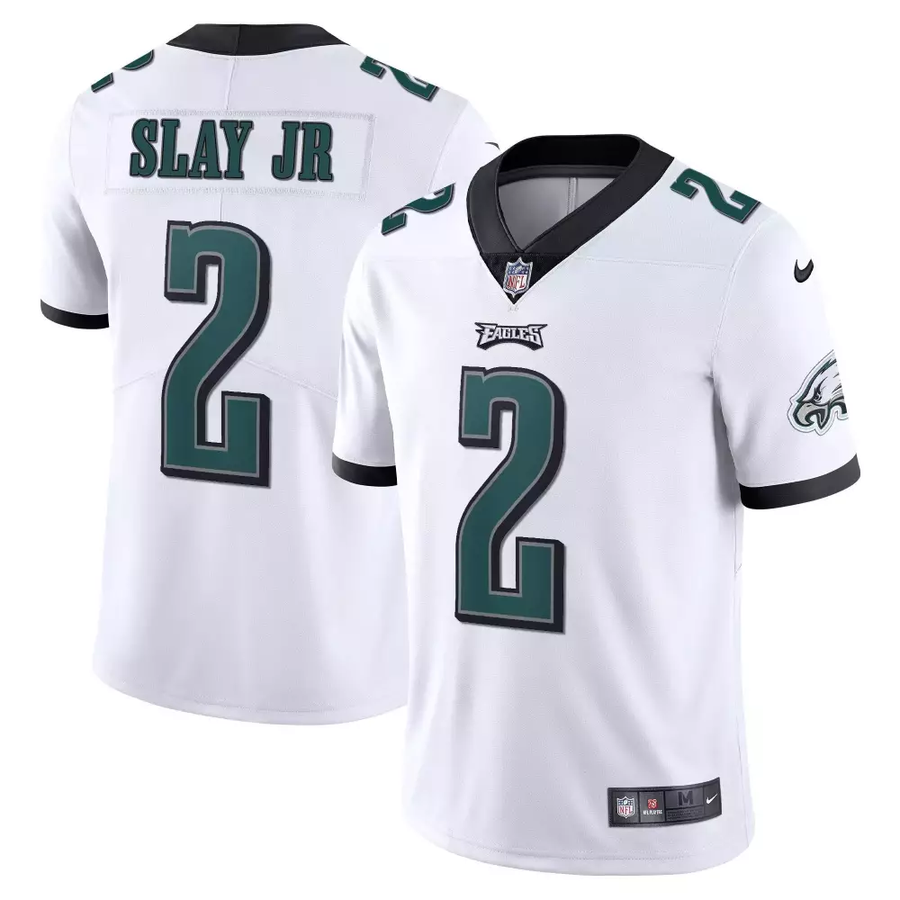 darius slay jr men philadelphia eagles vapor black midnight green gold limited all stitched