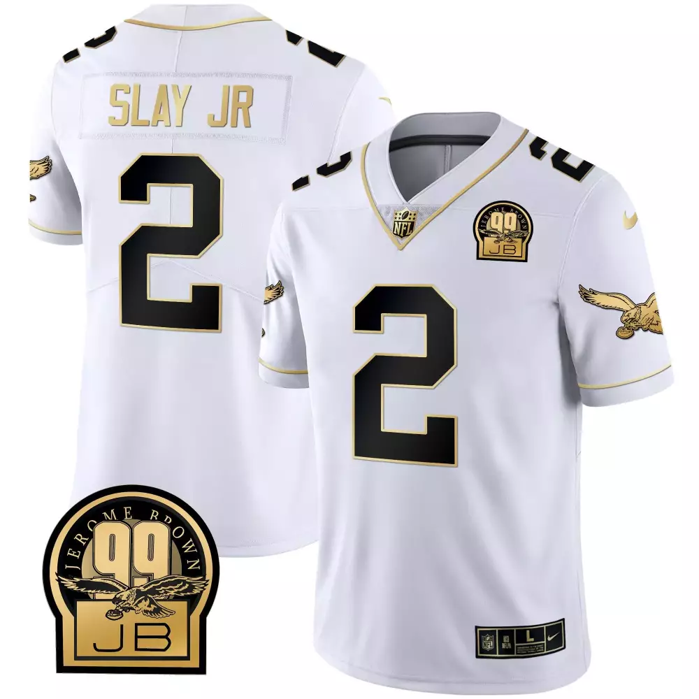 Darius Slay Jr. Men's Philadelphia Eagles Gold Kelly Vapor Throwback Jersey | All Stitched | Limited Edition Fan Gear for Men