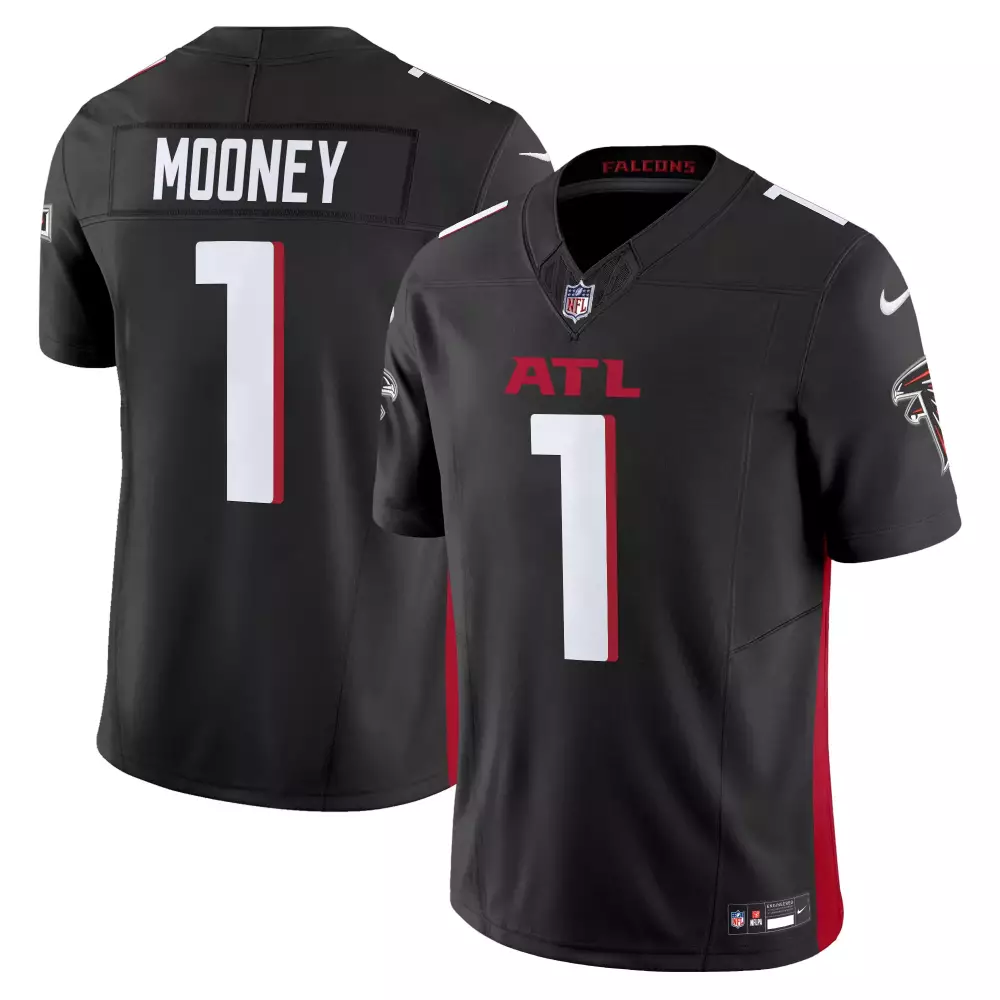 darnell mooney black mens atlanta falcons 2024 vapor limited jersey all stitched