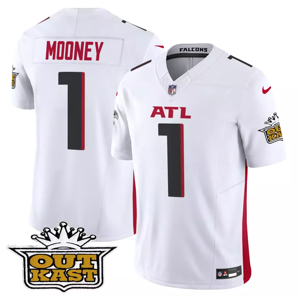 darnell mooney white mens outkast x atlanta falcons 2024 vapor limited jersey all stitched